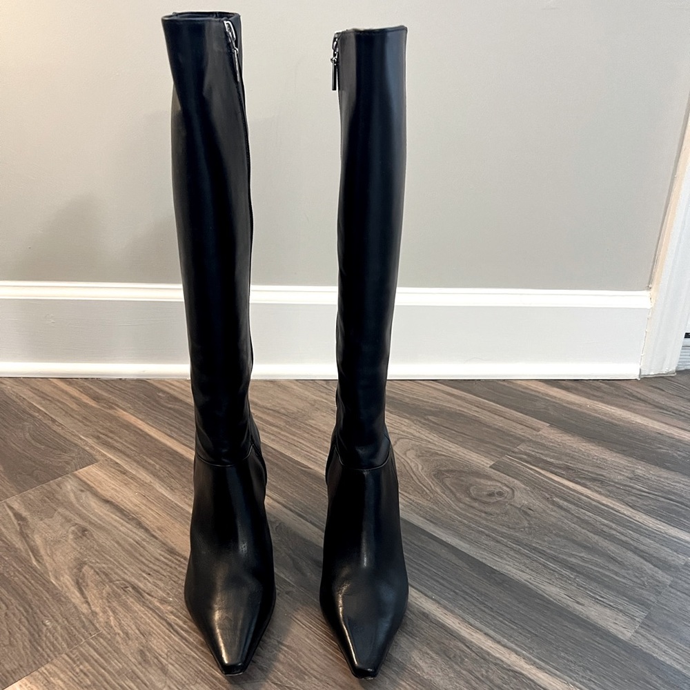 Schutz leather high boots